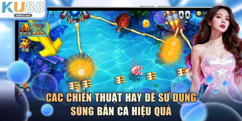 Các chiến thuật hay để sử dụng súng bắn cá hiệu quả