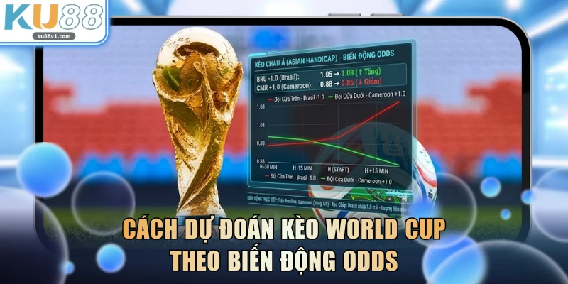 Cách dự đoán kèo World Cup theo biến động odds