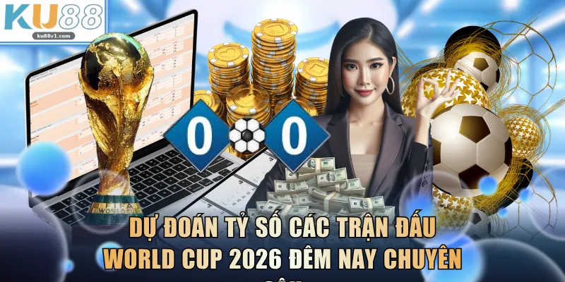 Dự Đoán Tỷ Số Các Trận Đấu World Cup 2026 Đêm Nay