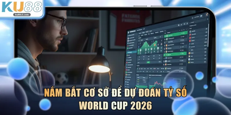Nắm bắt cơ sở để dự đoán tỷ số World Cup 2026