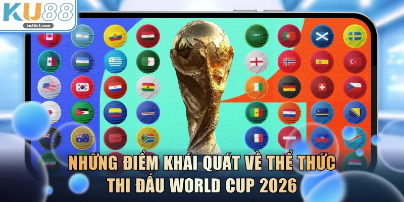 Những điểm khái quát về thể thức thi đấu World Cup 2026