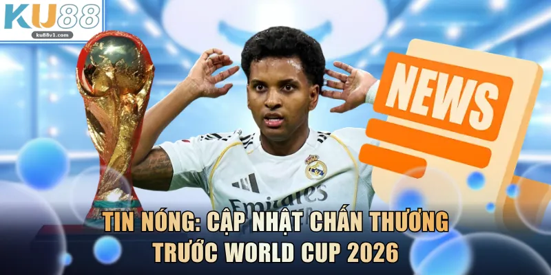 Cập Nhật Chấn Thương Trước World Cup 2026