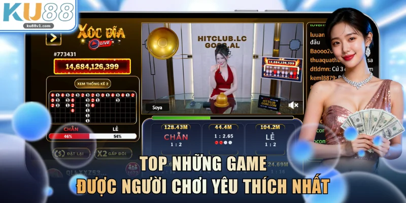 Top những game được người chơi yêu thích nhất