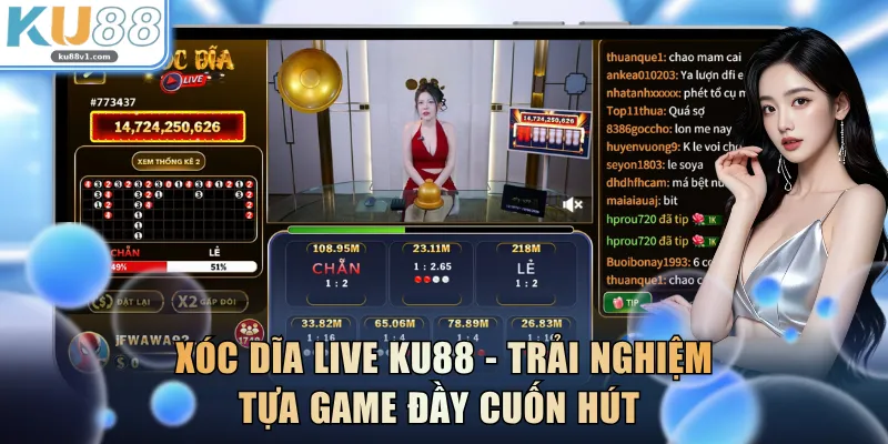 Xóc Dĩa Live KU88